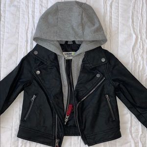12M Faux Leather Jacket